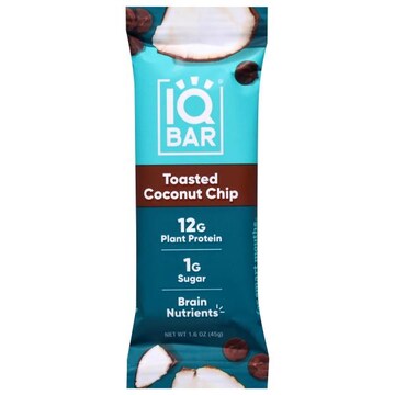 IQBar Toasted Coconut Chip Protein Bar