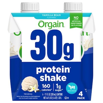 Orgain Vanilla Bean Flavored Protein Shake