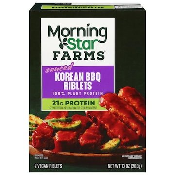 MorningStar Farms Sauced Korean BBQ Vegan Riblets