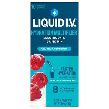 Liquid I.V. Hydration Multiplier Arctic Raspberry Electrolyte Drink Mix