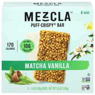 Mezcla Puff-Crispy Matcha Vanilla Bar