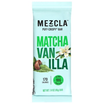 Mezcla Matcha Vanilla Puff-Crispy Bar
