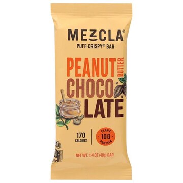 Mezcla Peanut Butter Chocolate Puff-Crispy Bar