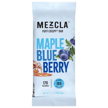 Mezcla Maple Blueberry Puff-Crispy Bar