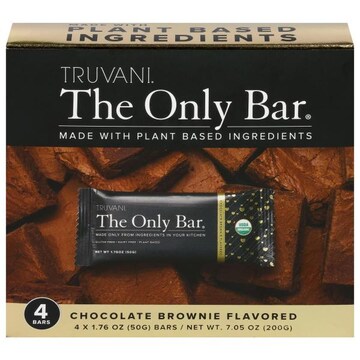 Truvani Chocolate Brownie Flavored The Only Bar