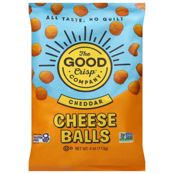 The Good Crisp Company Cheddar Cheese Balls | Publix Super Markets