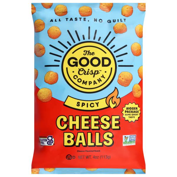 the Good Crisp Company Spicy Cheese Balls | Publix Super Markets