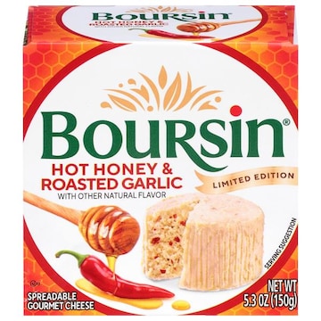 Boursin® Gourmet Hot Honey & Roasted Garlic Spreadable Cheese