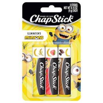 ChapStick Illumination's Minions Banana-Nana/Banana-Berry/Choco-Nana Lip Balm