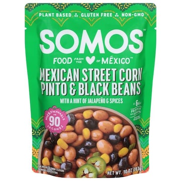 Somos Mexican Street Corn Pinto & Black Beans with a Hint of Jalapeno & Spices
