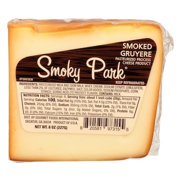 Smoky Park Smoked Gruyere Cheese
