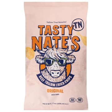 Tasty Nate's Sea Salt Original Beef Tallow Fried Chips
