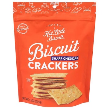 Callie-S Hot Little Biscu Sharp Cheddar Biscuit Crackers