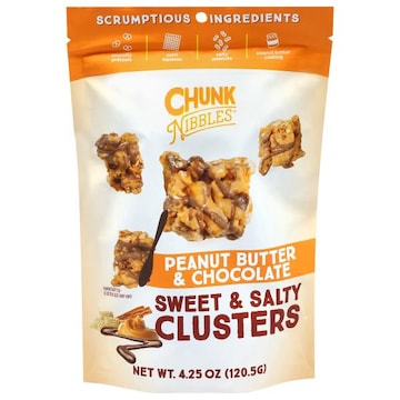 Chunk Nibbles Sweet & Salty Peanut Butter & Chocolate Clusters