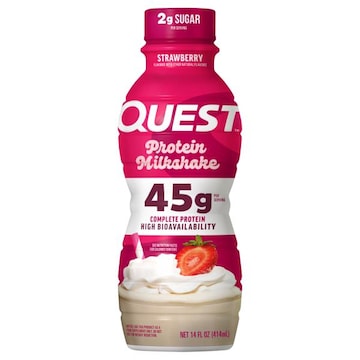 Quest Strawberry Protein Milkshake
