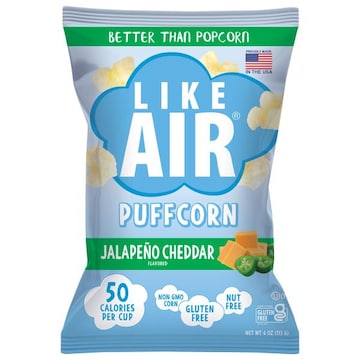 Like Air Gluten Free Jalapeno Cheddar Flavored Puffcorn
