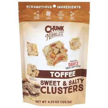 Chunk Nibbles Sweet & Salty Toffee Clusters