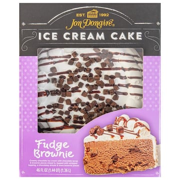 Jon Donaire Fudge Brownie Ice Cream Cake
