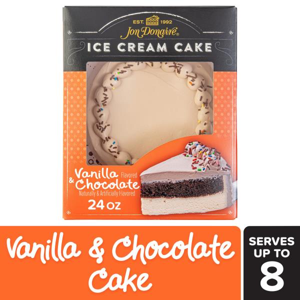 Jon Donaire Vanilla & Chocolate Ice Cream Cake | Publix Super Markets