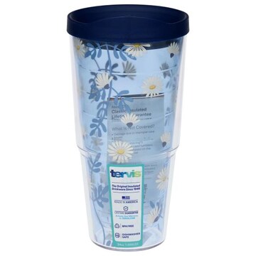 Tervis 24 Oz Skyfall Daisies Tumbler
