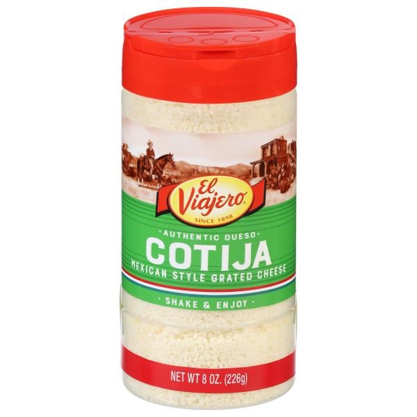 El Viajero Mexican Style Cotija Grated Cheese | Publix Super Markets
