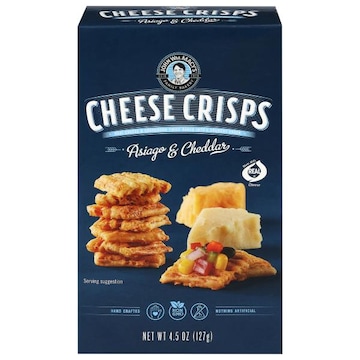 John Wm. Macy's Asiago & Cheddar Cheese Crisps