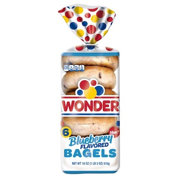 Wonder 6 CINN RAIS BAGLS 18 OZ