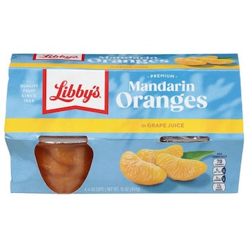Libby's Premium Mandarin Oranges in Grape Juice