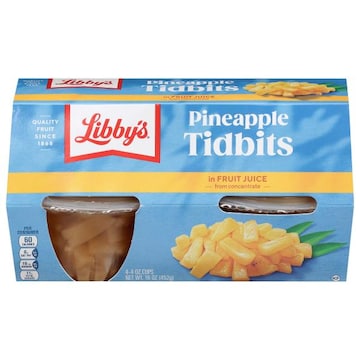 Libby's Pineapple Tidbits in Fruit Juice