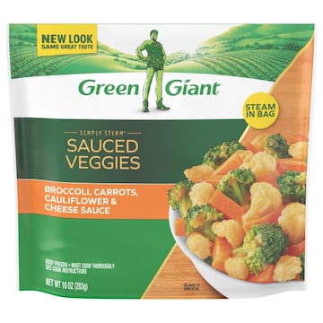 Green Giant Simply Steam Broccoli, Carrots, Cauliflower & Cheese Sauce