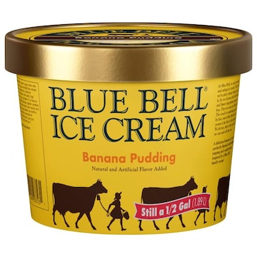 Blue Bell Banana Pudding Ice Cream