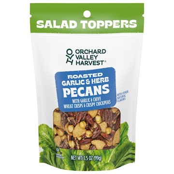 Orchard Valley Harvest Roasted Garlic & Herb Pecans Salad Toppers