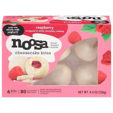 Noosa Raspberry Cheesecake Bites