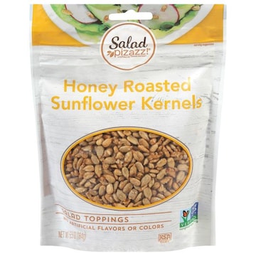 Salad Pizazz! Honey Roasted Sunflower Kernels