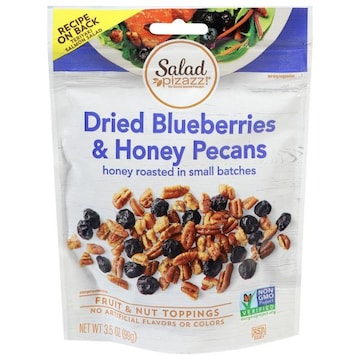 Salad Pizazz! Dried Blueberries & Honey Pecans