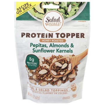 Salad Pizazz! Honey Roasted Pepitas, Almonds & Sunflower Kernels