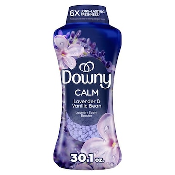 Downy Infusions Calm scent booster, Soothing Lavender and Vanilla Bean scent, 30.1 OZ