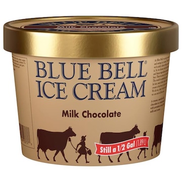 Blue Bell Milk Chocolate Ice Cream