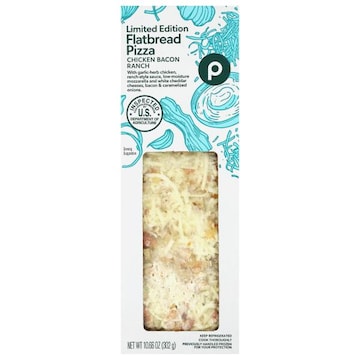 Publix Chicken Bacon Ranch Flatbread Pizza