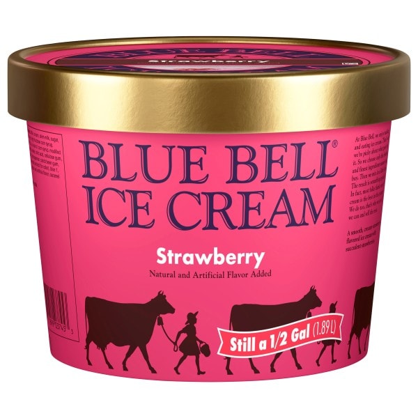 Blue Bell Strawberry Ice Cream | Publix Super Markets