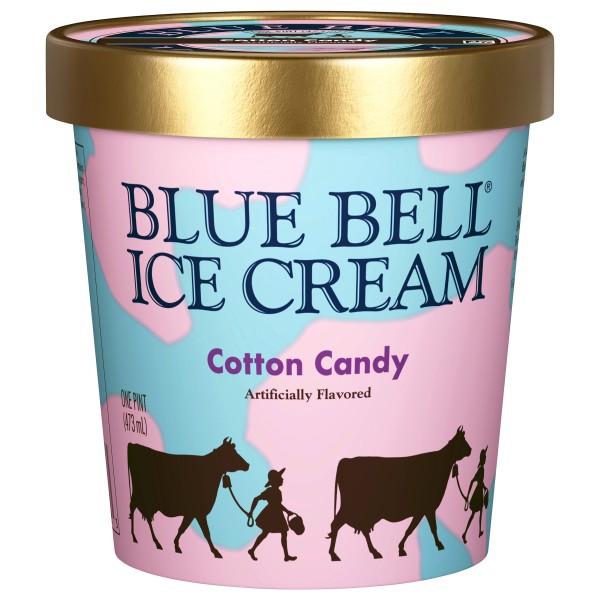 Blue Bell Cotton Candy Ice Cream | Publix Super Markets