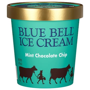 Blue Bell Mint Chocolate Chip Ice Cream