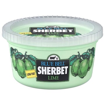 Blue Bell Low Fat Lime Sherbet