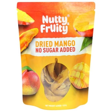 Nutty & Fruity No Sugar Added Dried Mango