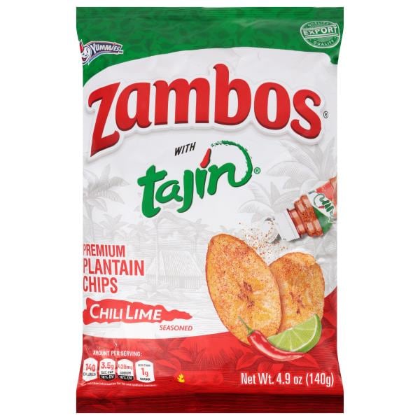 Zambos Premium Seasoned Chili Lime Plantain Chips | Publix Super