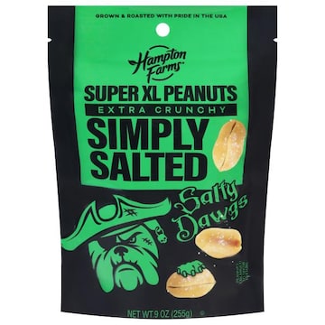 Hampton Farms Extra Crunchy Simply Salted Super XL Peanuts