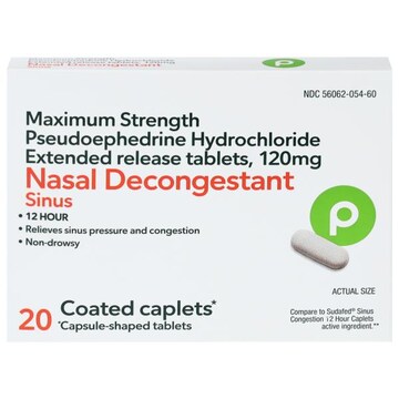 Publix Nasal Decongestant 12 Hour