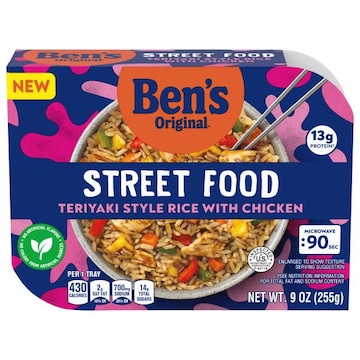 Ben's Original Street Food, Teriyaki Style Ricewith Chicken