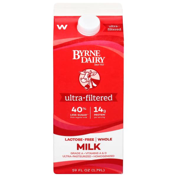 その他 milk Byrne Dairy Ultra-Filtered Lactose-Free Whole Milk | Publix Super