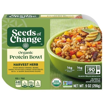 Seeds of Change Organic Protein Bowl, Harvest Herb